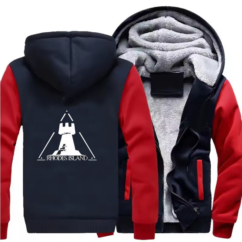 Men'S Fashion Zipper Hoodie - New ArKknights Hoodie Coat Anime Trench