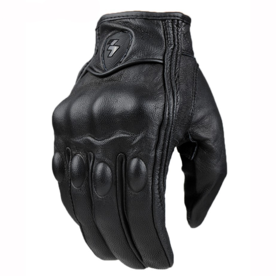 Men'S Fashion Gloves - 2021 Găng Tay Xe Máy Da