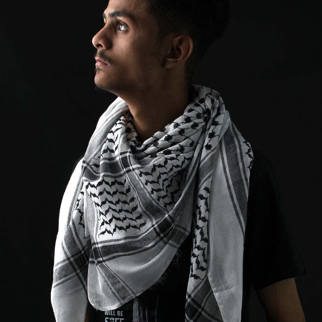 Dubai Men'S Fashion - Men's Printed Arafat Headscarf, Middle Eastern