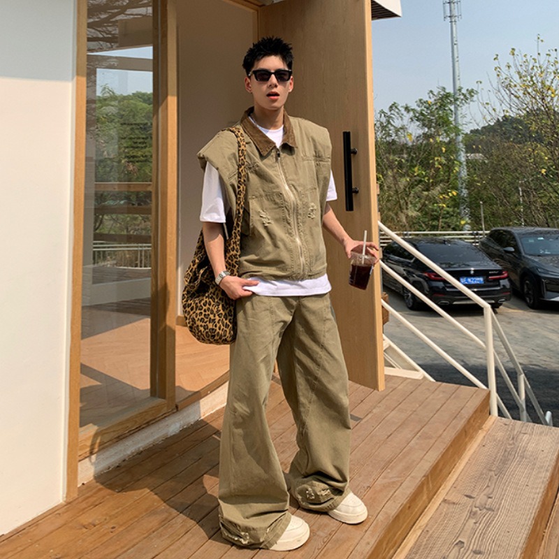 Men'S Fashion Designer - American Fashion Brand Retro Denim Jacket