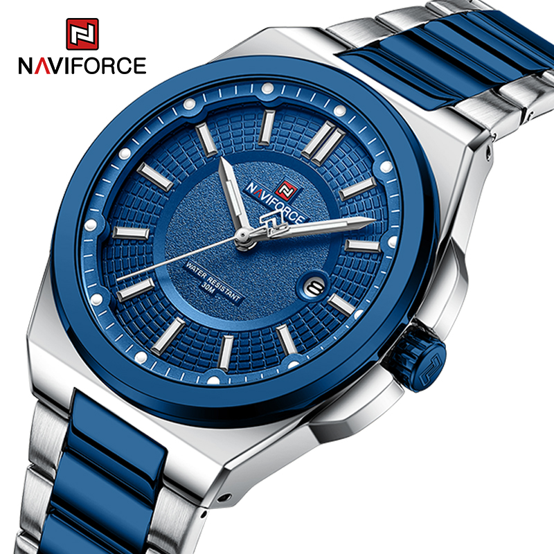 Mens Fashion Show - NAVIFORCE Men Quartz Watch Business Fashion