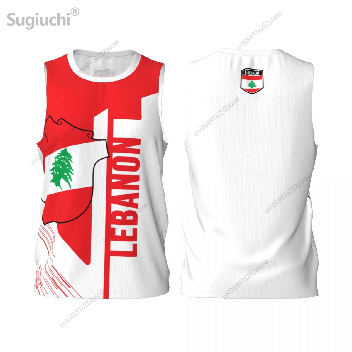 Men'S Fashion Names - Custom Name Number Lebanon 3D Flag