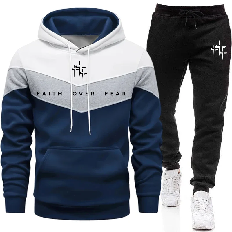 Faith Over Fear Men's Tracksui - đánh giá và giá Men'S Fashion Designer