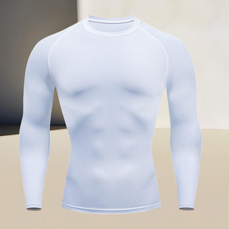 Men's compression top T-shirt, - đánh giá và giá Compression Shirt Workout