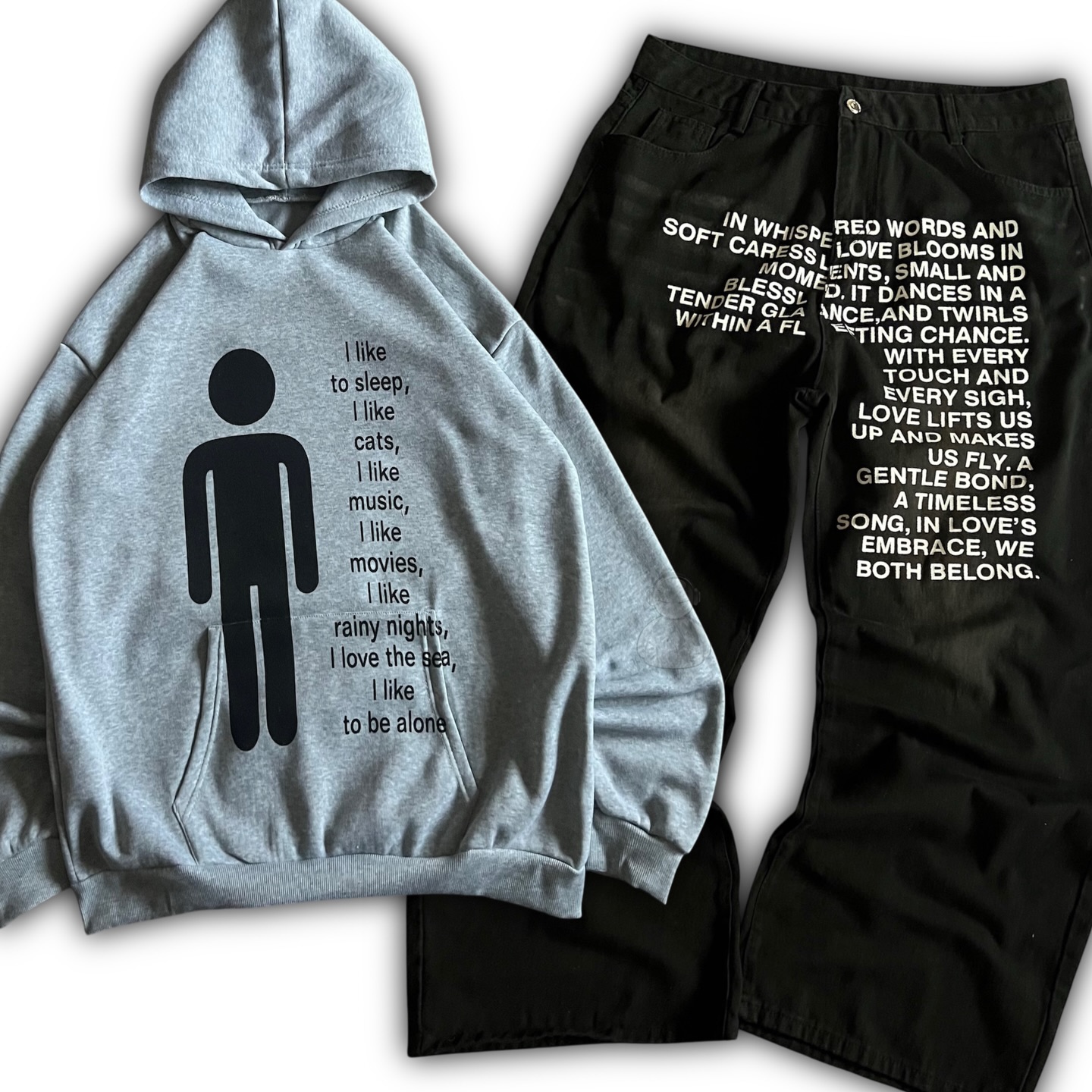 American Pattern Letter Jeans  - đánh giá và giá Men'S Fashion Zipper Hoodie