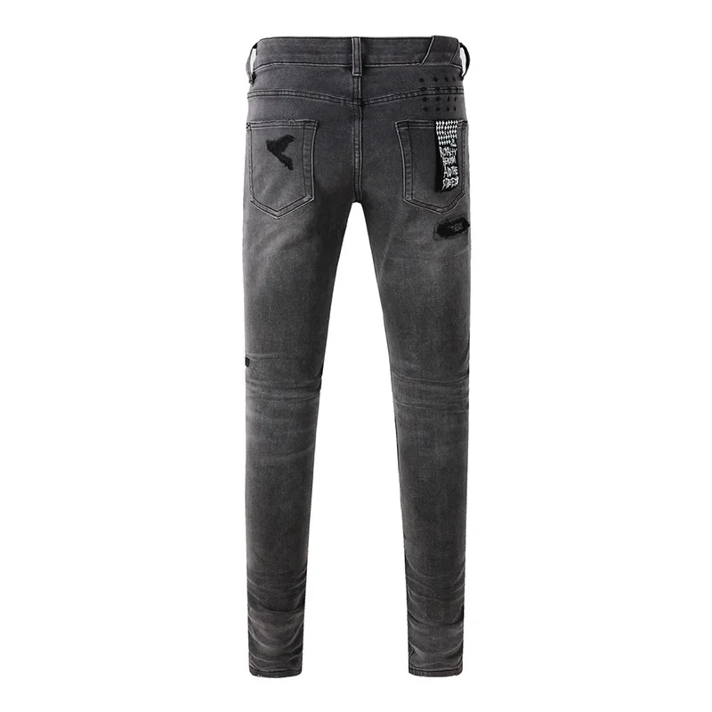 Men's High Street Distressed A - đánh giá và giá Skinny Jeans Ripped