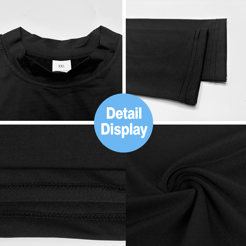 Men's Running Turtleneck Quick - đánh giá và giá Compression Shirt Workout