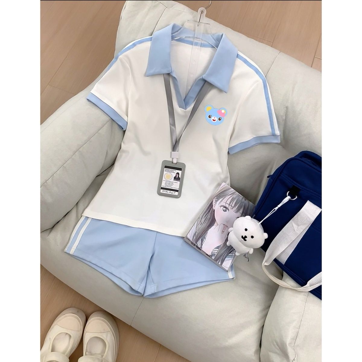 Japanese Sweet Academy Style P - đánh giá và giá Polo Shirt Slim