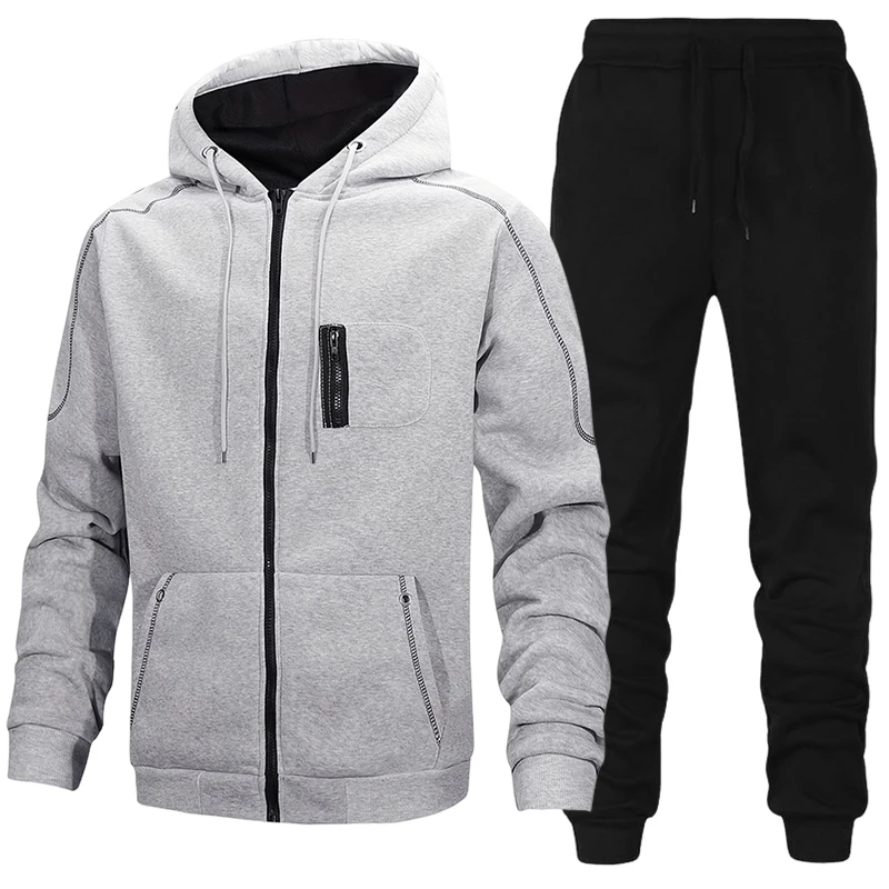 Fashion Men's Tracksuit Casual - đánh giá và giá Jacket Mens Fashion