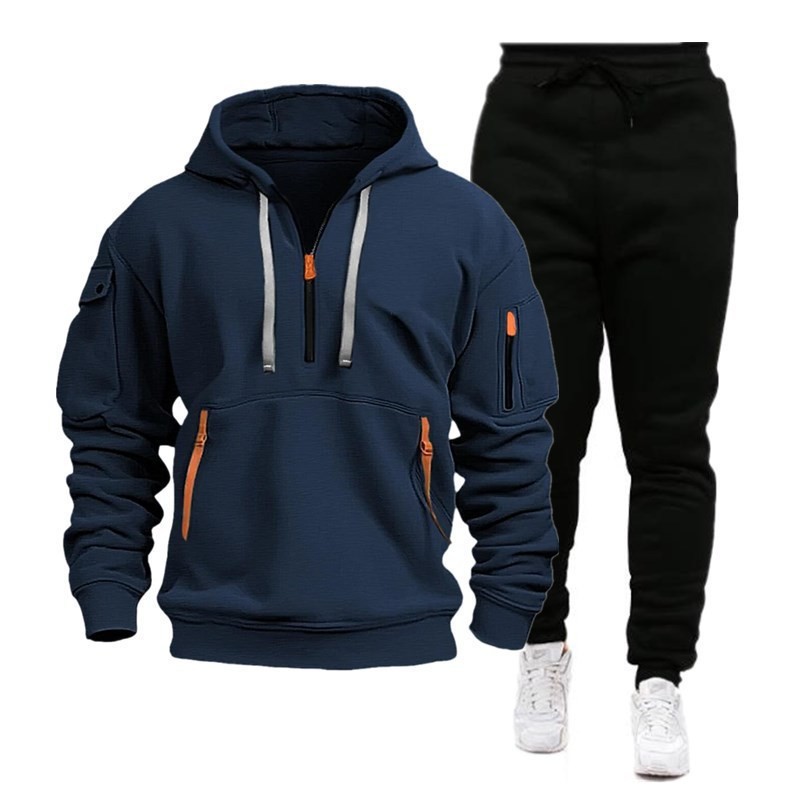 2025 Autumn and Winter Sports  - đánh giá và giá Men'S Fashion Zipper Hoodie