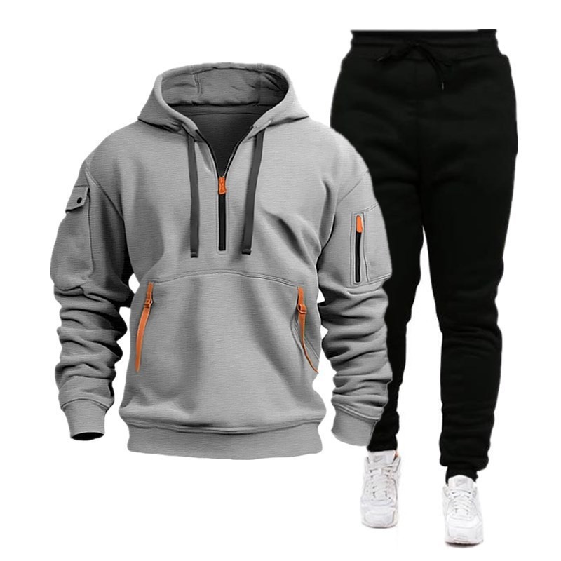 2025 Autumn and Winter Sports  - đánh giá và giá Men'S Fashion Zipper Hoodie