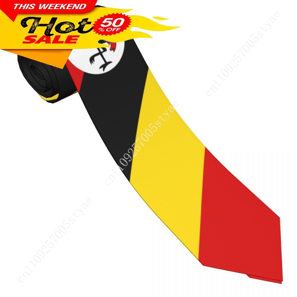 Uganda Flag Tie Emblem Necktie - đánh giá và giá Men Fashion Uganda