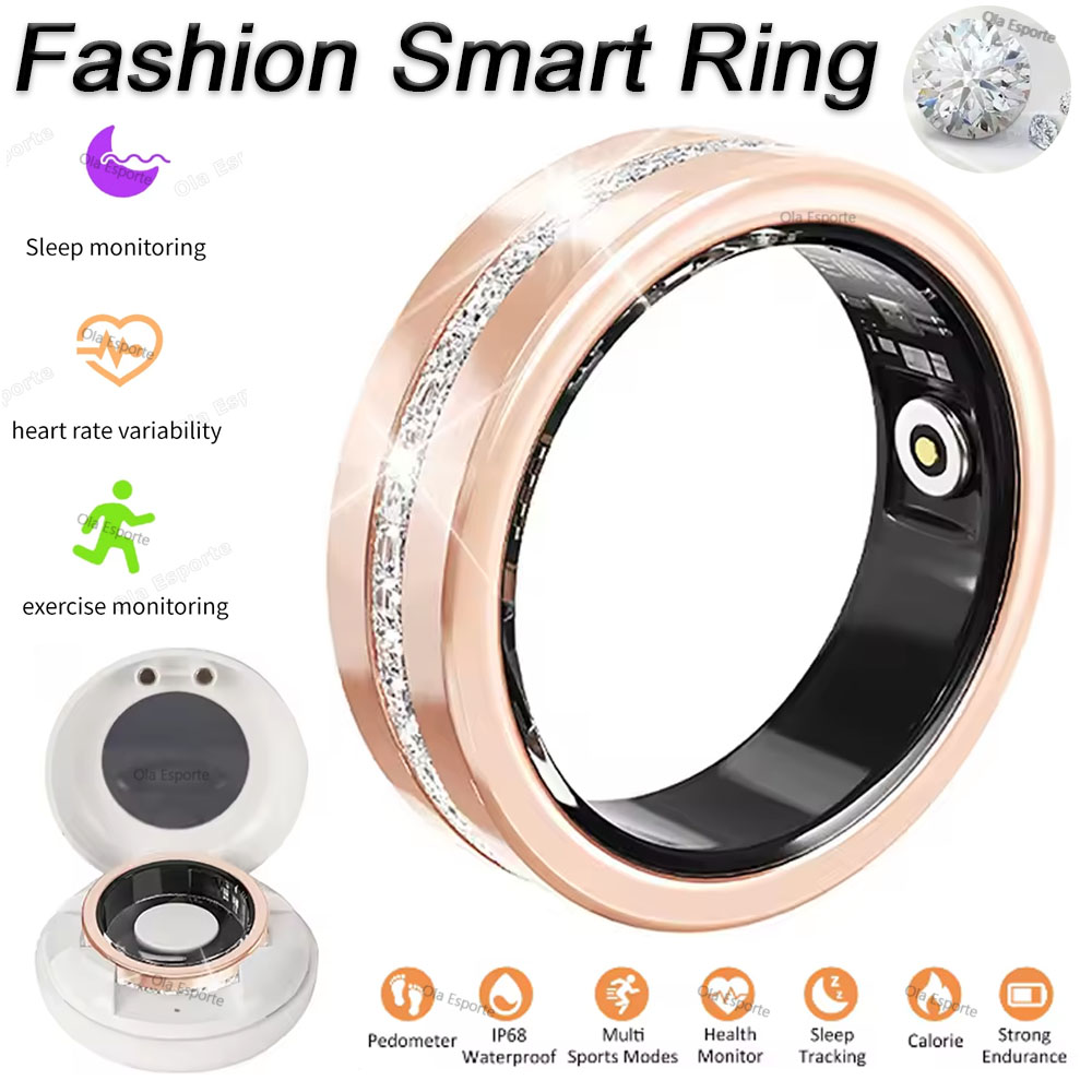 2025 New Smart Ring Lady Heart - đánh giá và giá Men'S Fashion Rings