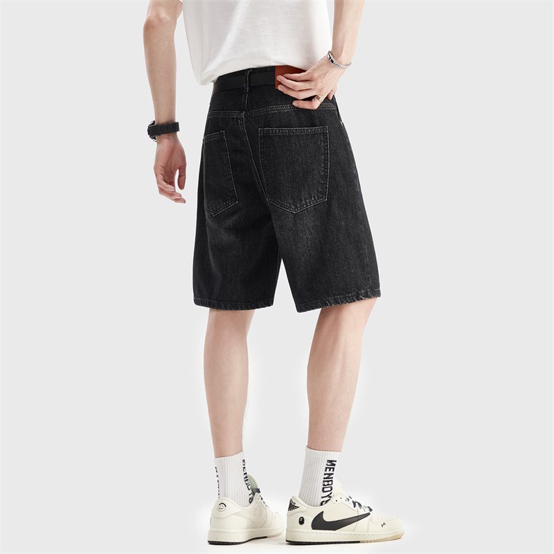 Summer Thin Black Denim Shorts - đánh giá và giá Men Fashion Jeans