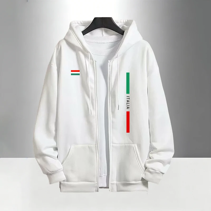 Italy Fashion Men's Set Zipper - đánh giá và giá Men'S Fashion Zipper Hoodie