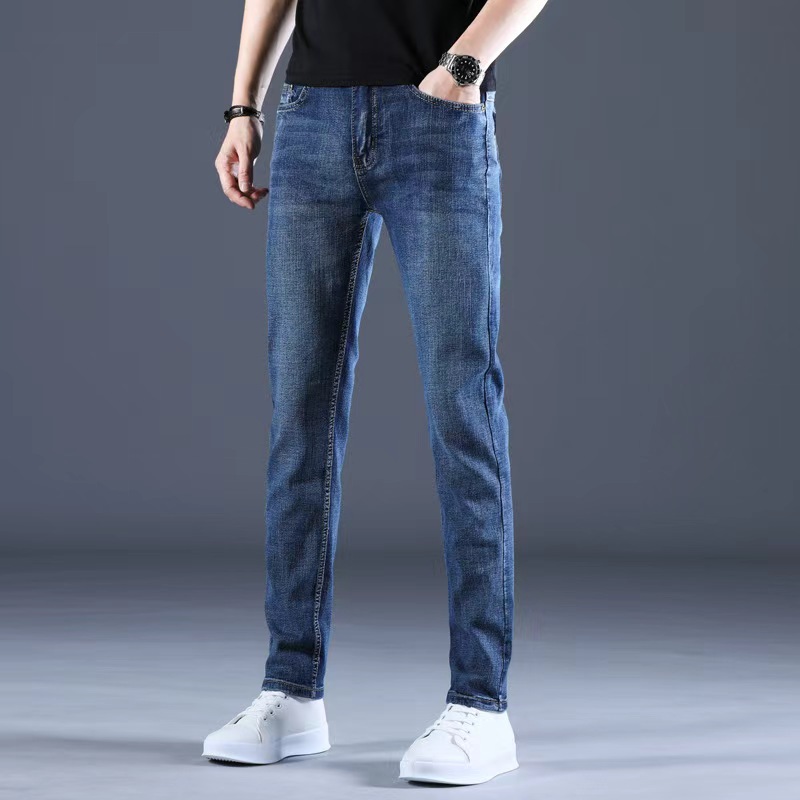 2026 Men's Denim Jeans Thin Su - đánh giá và giá Skinny Jeans Ripped