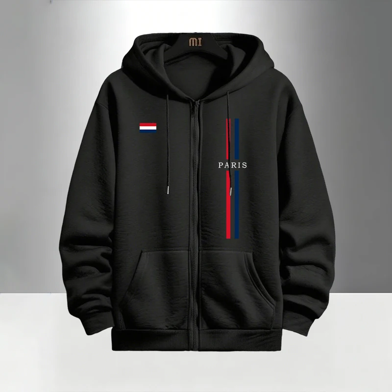 Paris Fashion Men's Set Zipper - đánh giá và giá Men'S Fashion Zipper Hoodie