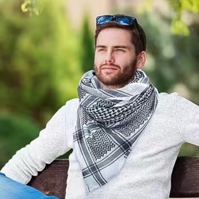 Men's Printed Arafat Headscarf - đánh giá và giá Dubai Men'S Fashion