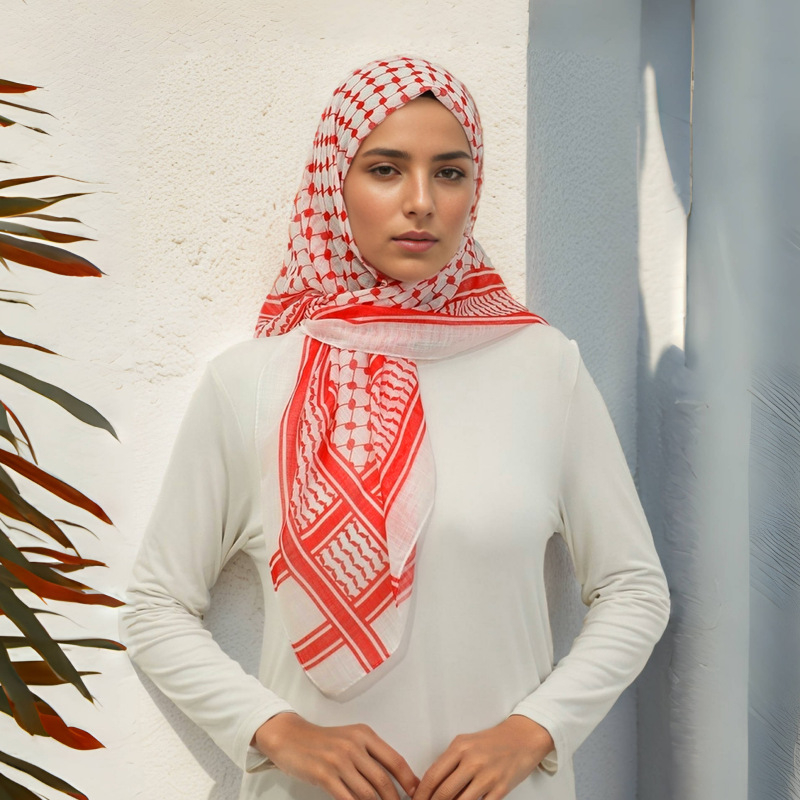 Men's Printed Arafat Headscarf - đánh giá và giá Dubai Men'S Fashion