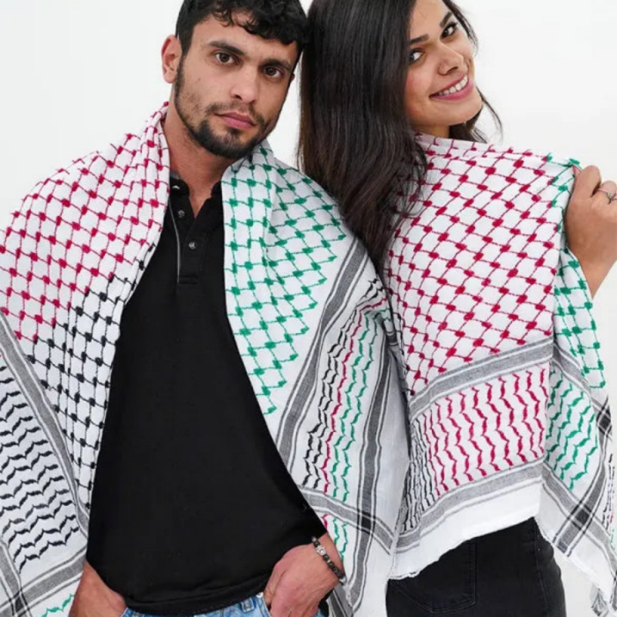 Men's Printed Arafat Headscarf - đánh giá và giá Dubai Men'S Fashion