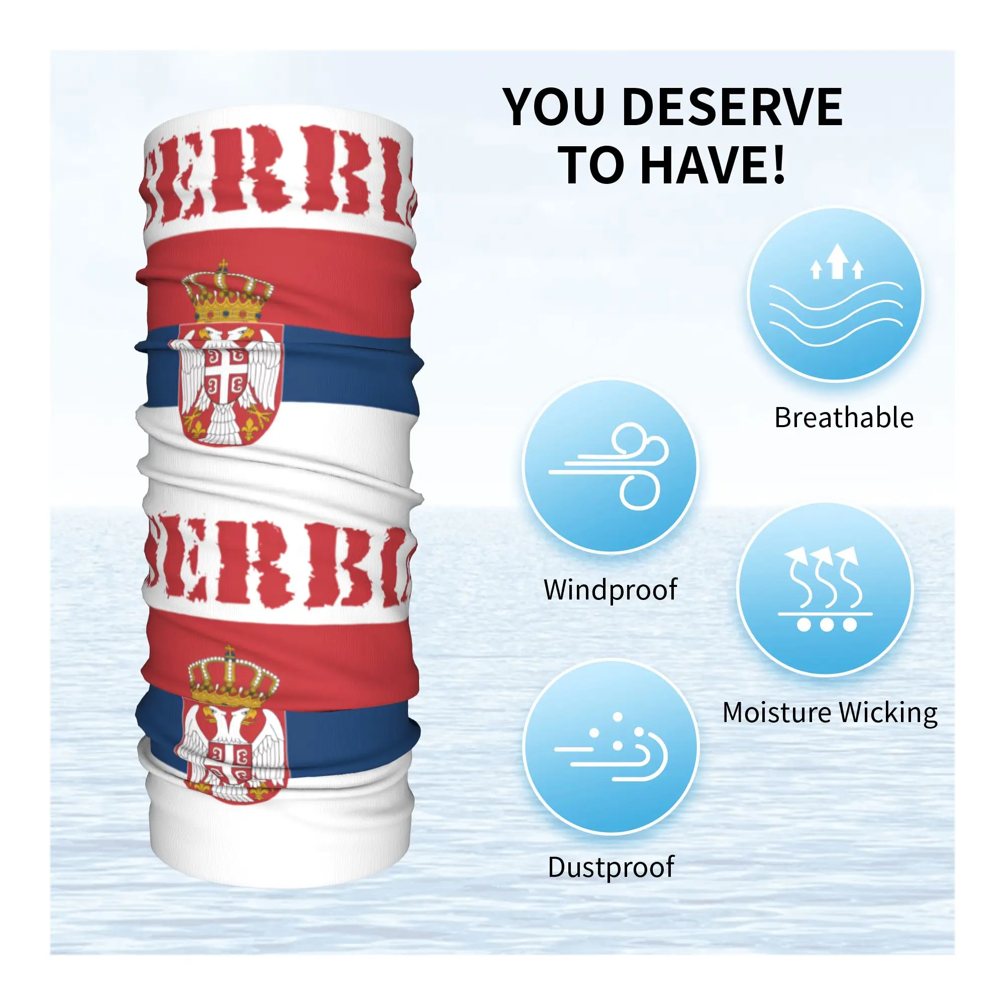 New Serbia Flag Bandana Neck G - đánh giá và giá Men'S Fashion Rings