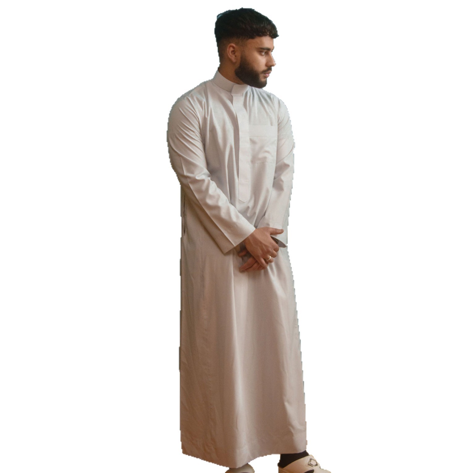 Muslim Men Jubba Thobe Zipper  - đánh giá và giá Dubai Men'S Fashion