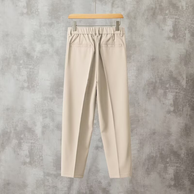 Fashion Men Baggy Concise Ankl - đánh giá và giá Mens Fashion Dark Grey Pants