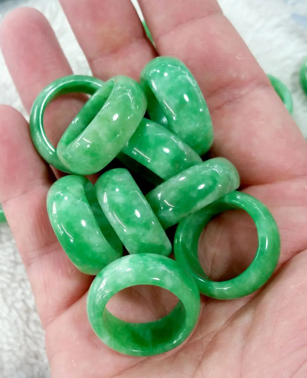 Xanh Tự Nhiên Nhẫn Ngọc Jadeit - đánh giá và giá Men'S Fashion Rings