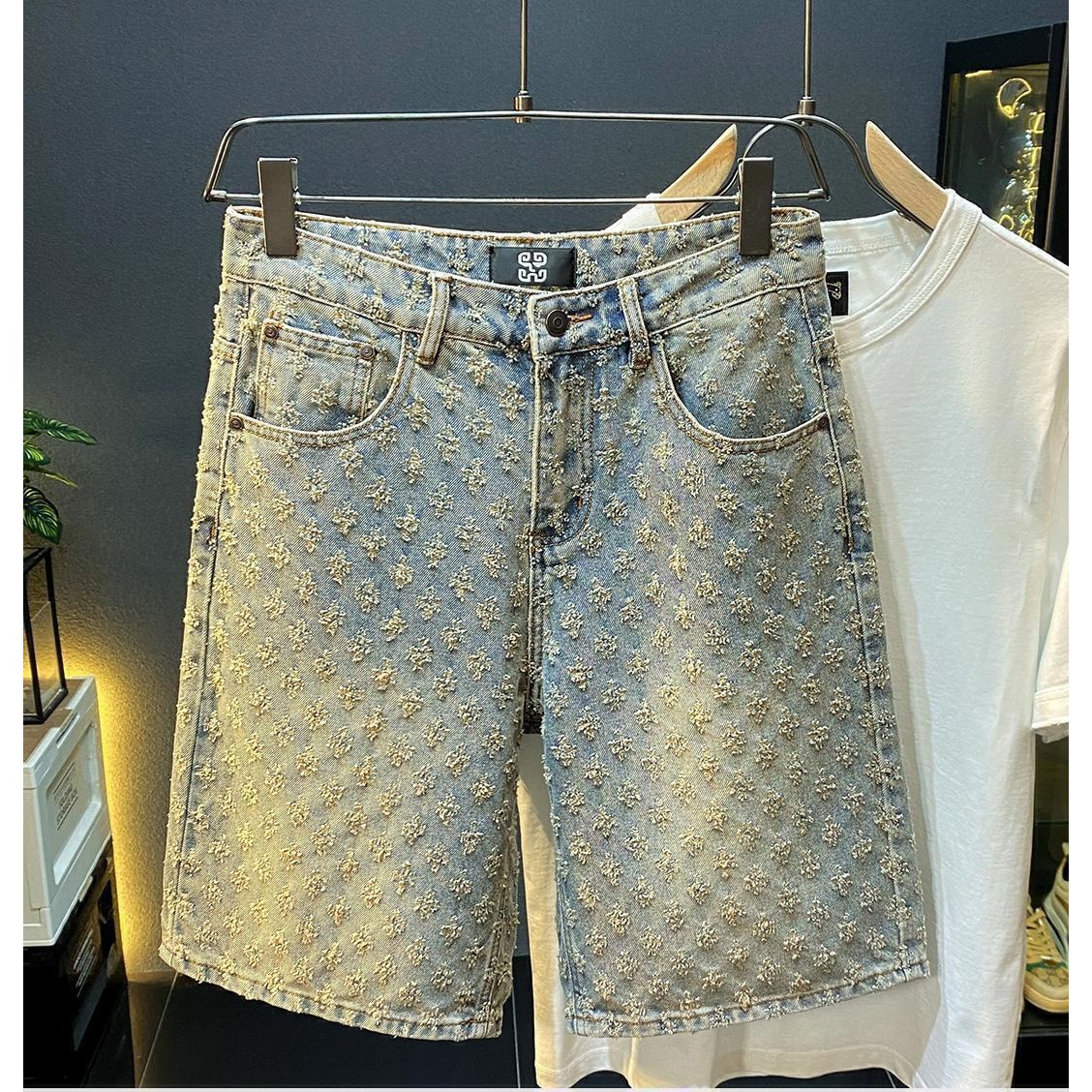 Summer High Street Denim Short - đánh giá và giá Men Fashion Jeans