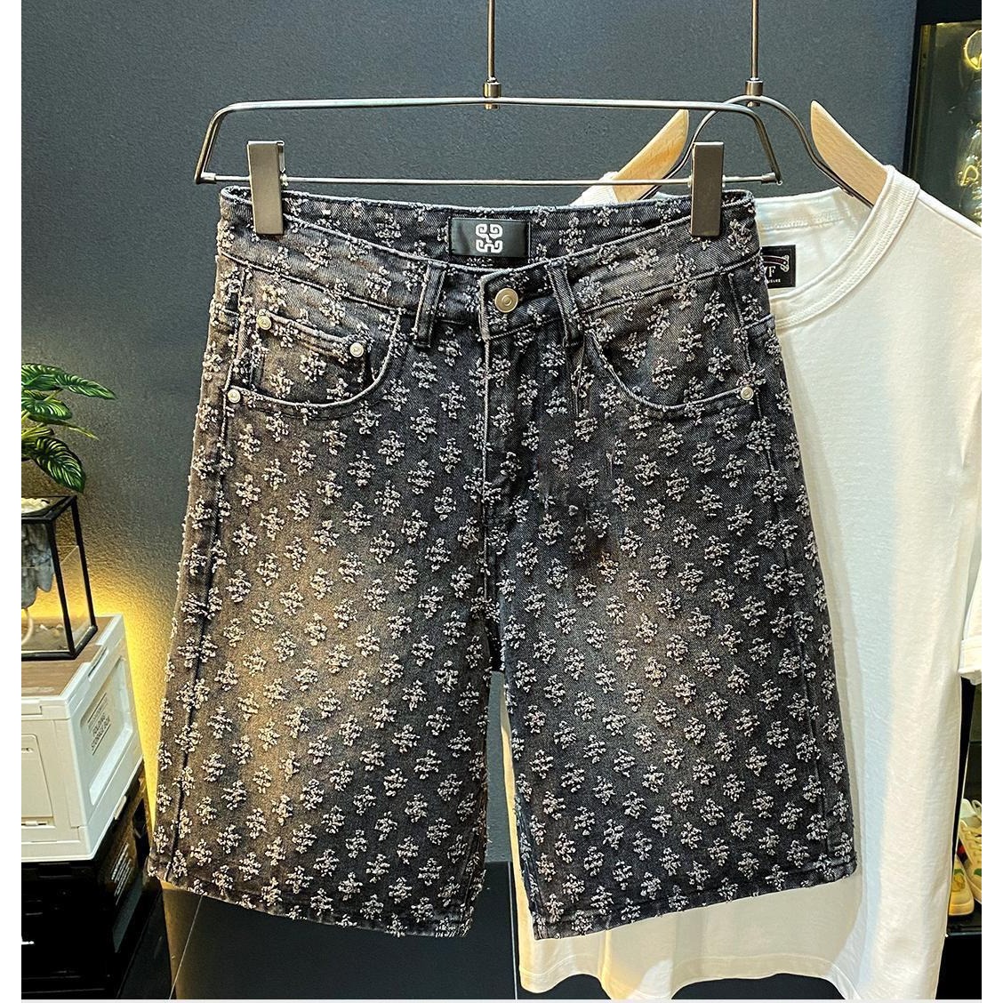 Summer High Street Denim Short - đánh giá và giá Men Fashion Jeans