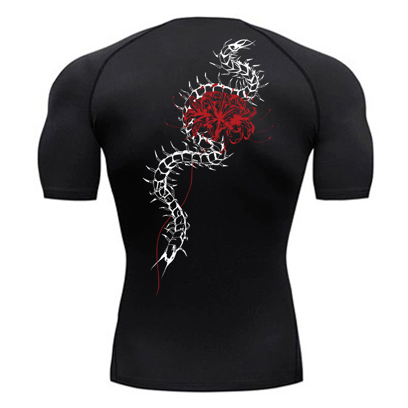 Blossom Print Short Sleeve Com - đánh giá và giá Compression Shirt Workout