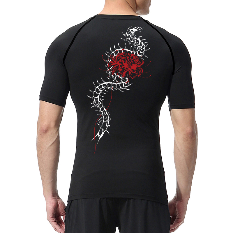Blossom Print Short Sleeve Com - đánh giá và giá Compression Shirt Workout