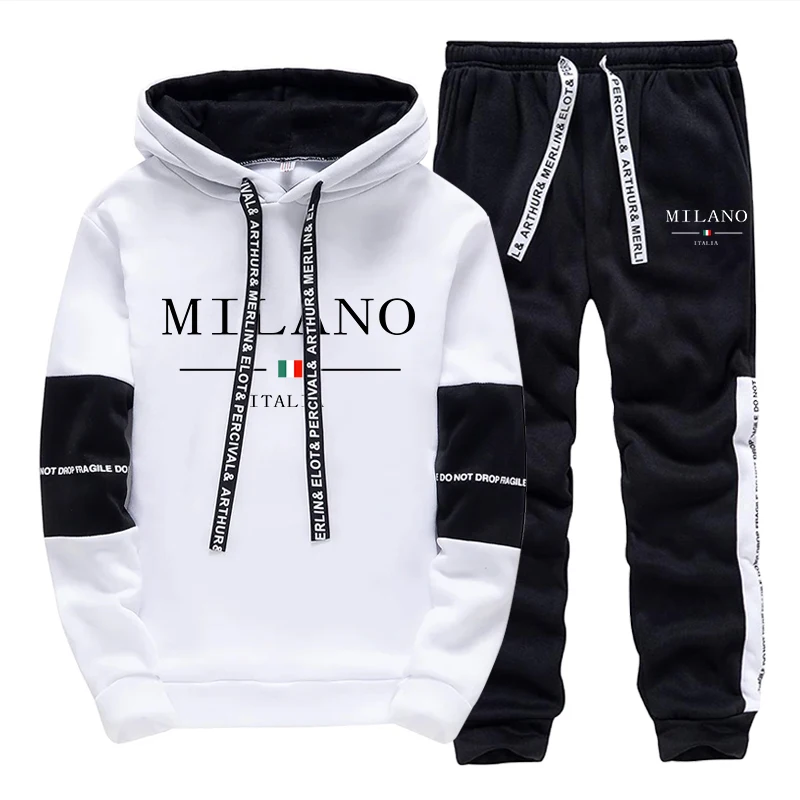 Men's Set/Hoodie/Pants Italy T - đánh giá và giá Men'S Fashion Designer