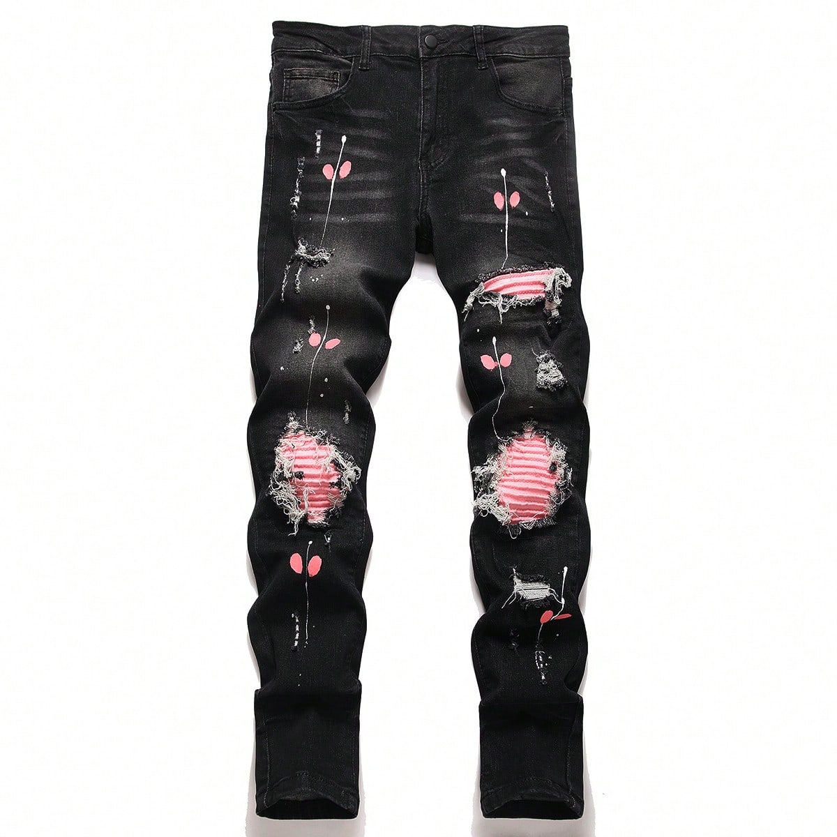 High Stretch Men's Ripped Deni - đánh giá và giá Skinny Jeans Ripped