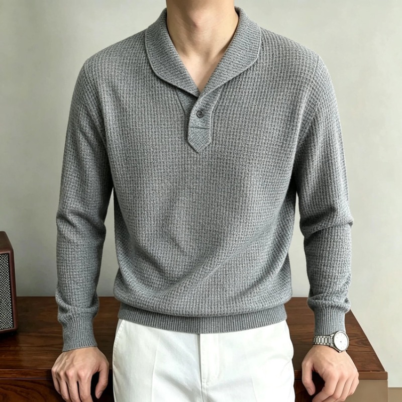 New Men's Long Sleeve Polo Shi - đánh giá và giá Polo Shirt Slim