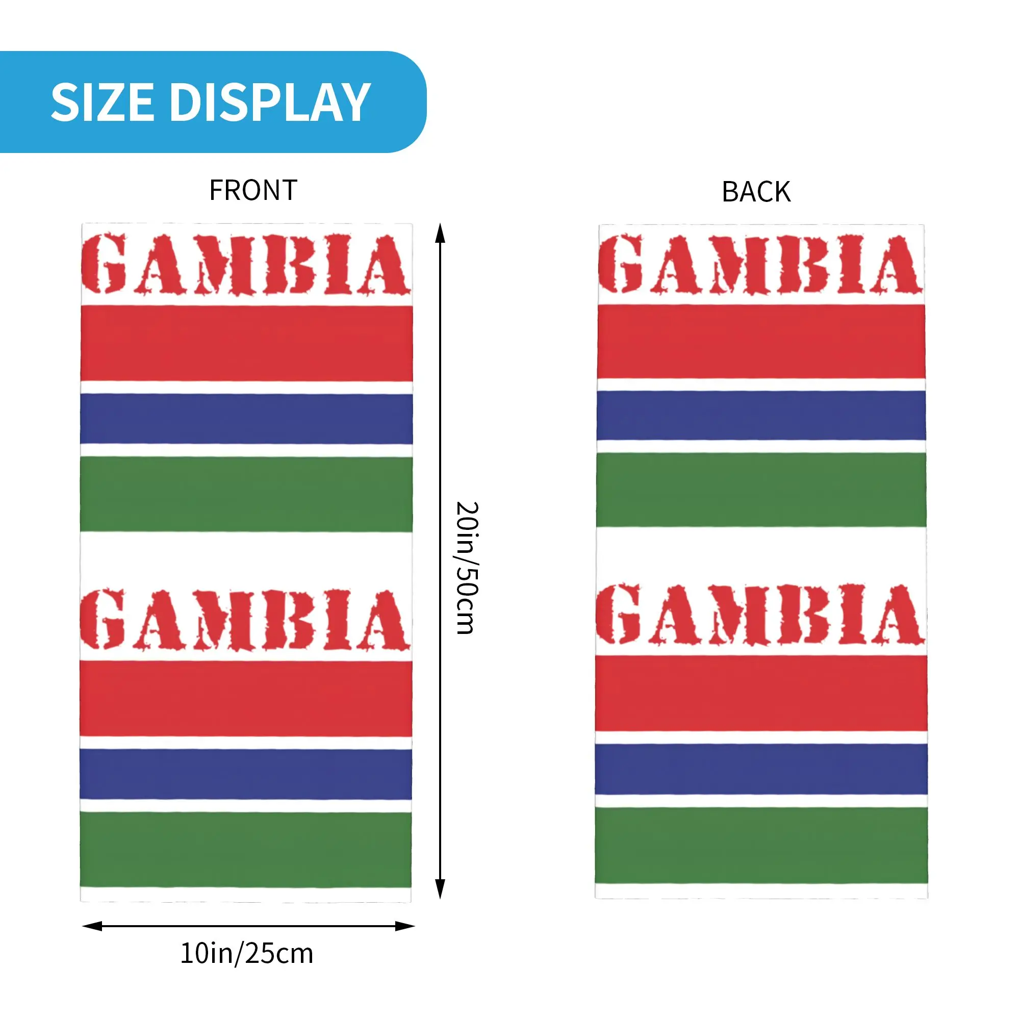 New Gambia Flag Bandana Winter - đánh giá và giá Men'S Fashion Rings