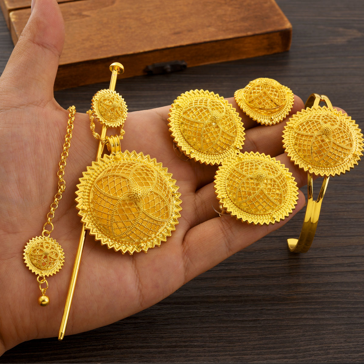 Africa Dubai Golden Color Jewe - đánh giá và giá Dubai Men'S Fashion