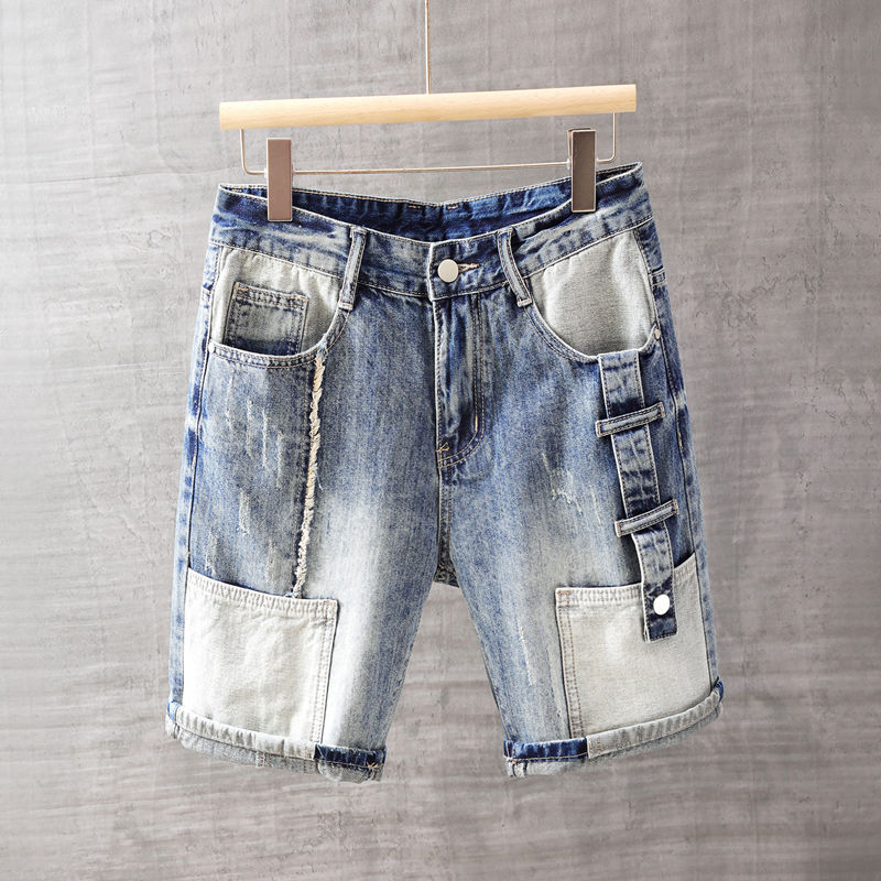 Men's Short Jeans Pants with P - đánh giá và giá Men Fashion Jeans