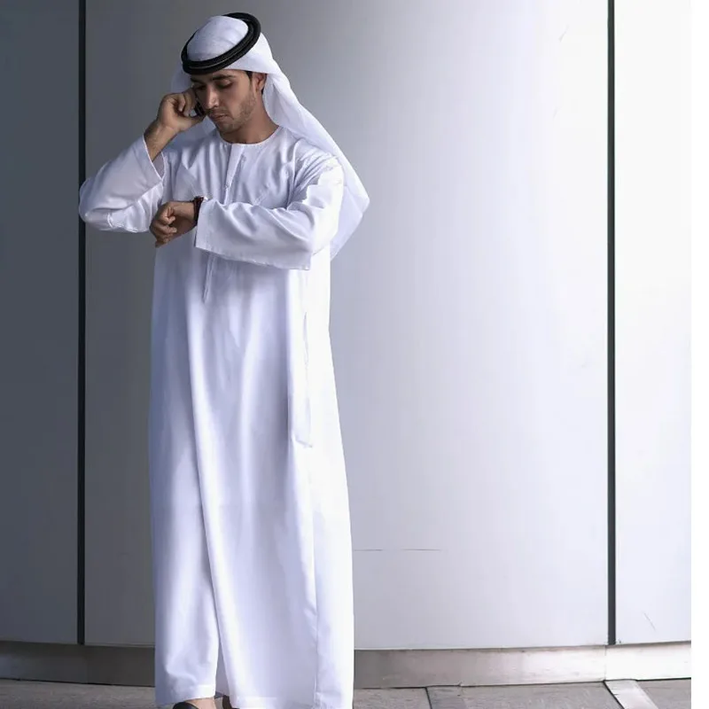 3PC Muslim Men Sets Abaya Robe - đánh giá và giá Dubai Men'S Fashion