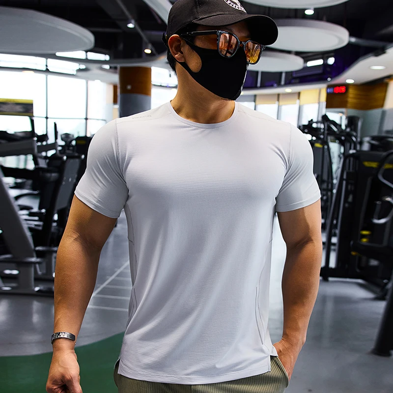 Men Sports T-shirt Dry Fit Sho - đánh giá và giá Compression Shirt Workout