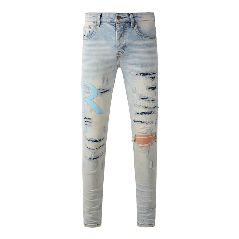 Fashion Americans Brands Men's - đánh giá và giá Skinny Jeans Ripped