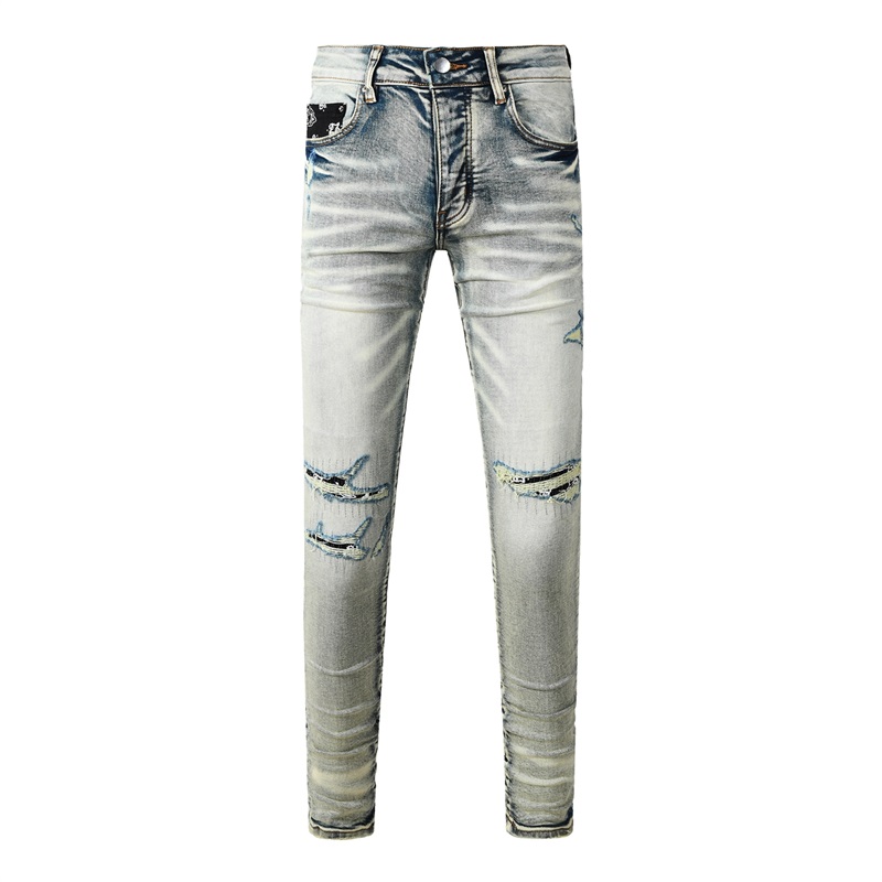 Fashion Americans Brands Men's - đánh giá và giá Skinny Jeans Ripped