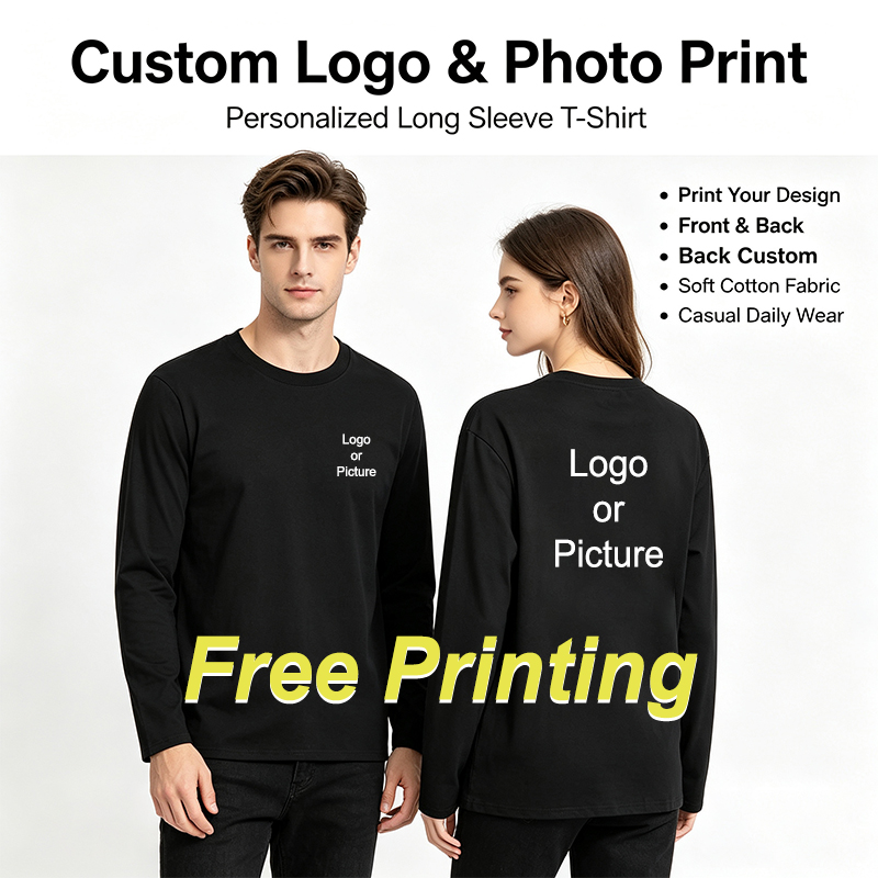 Customized Cotton Long Sleeve  - đánh giá và giá Queer Men'S Fashion