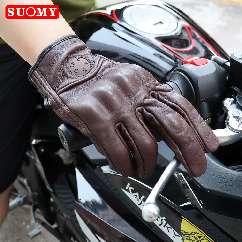 Suomy Vinatge Goatskin Motorcy - đánh giá và giá Men'S Fashion Gloves
