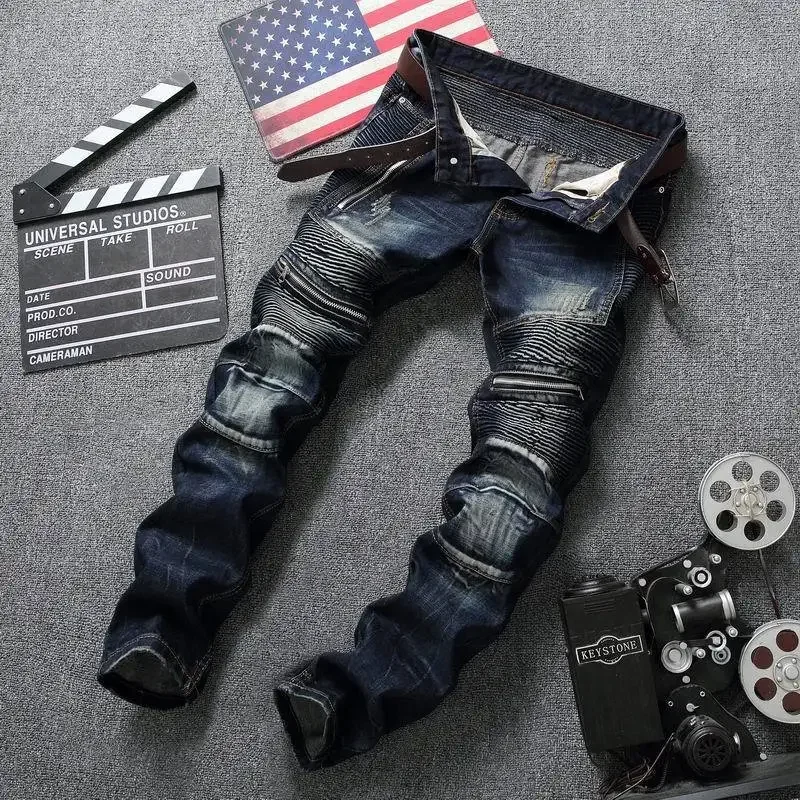 Punk Street Style Ripped Skinn - đánh giá và giá Skinny Jeans Ripped