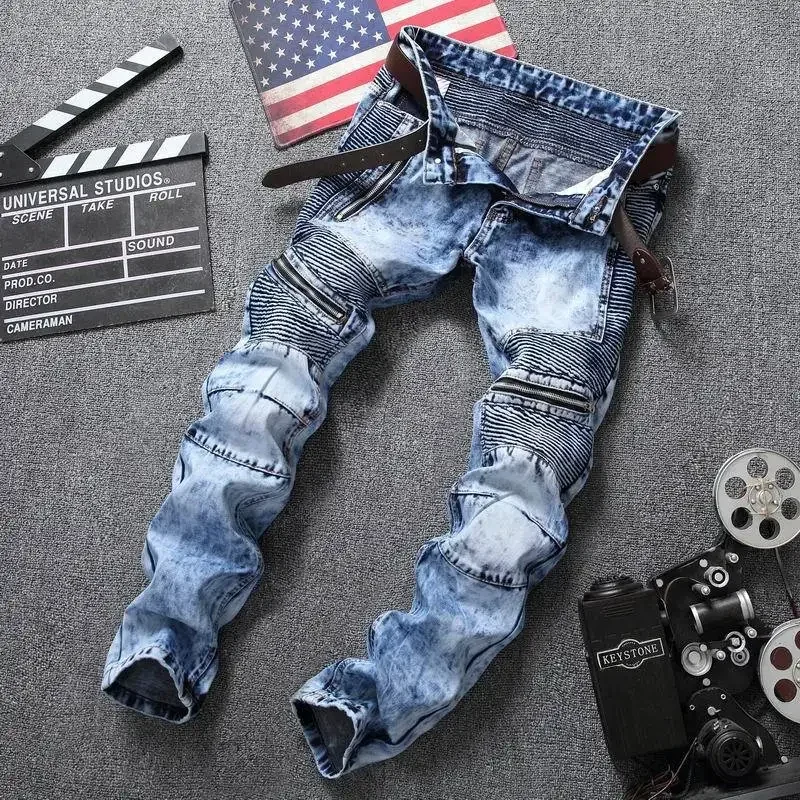 Punk Street Style Ripped Skinn - đánh giá và giá Skinny Jeans Ripped