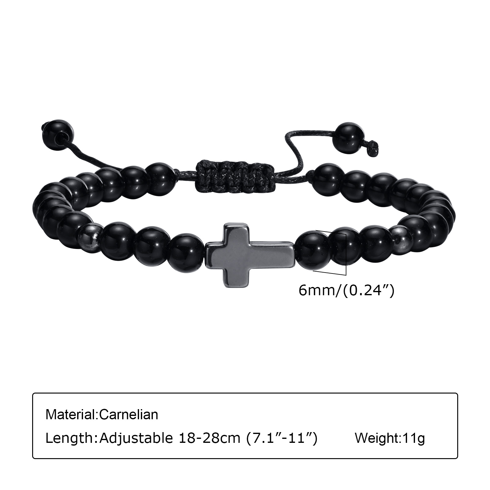 Easter Hematite Cross Bracelet - đánh giá và giá Men'S Fashion Easter